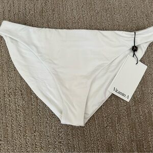 Vitamin A Midori Classic Bottom - White Ecolux